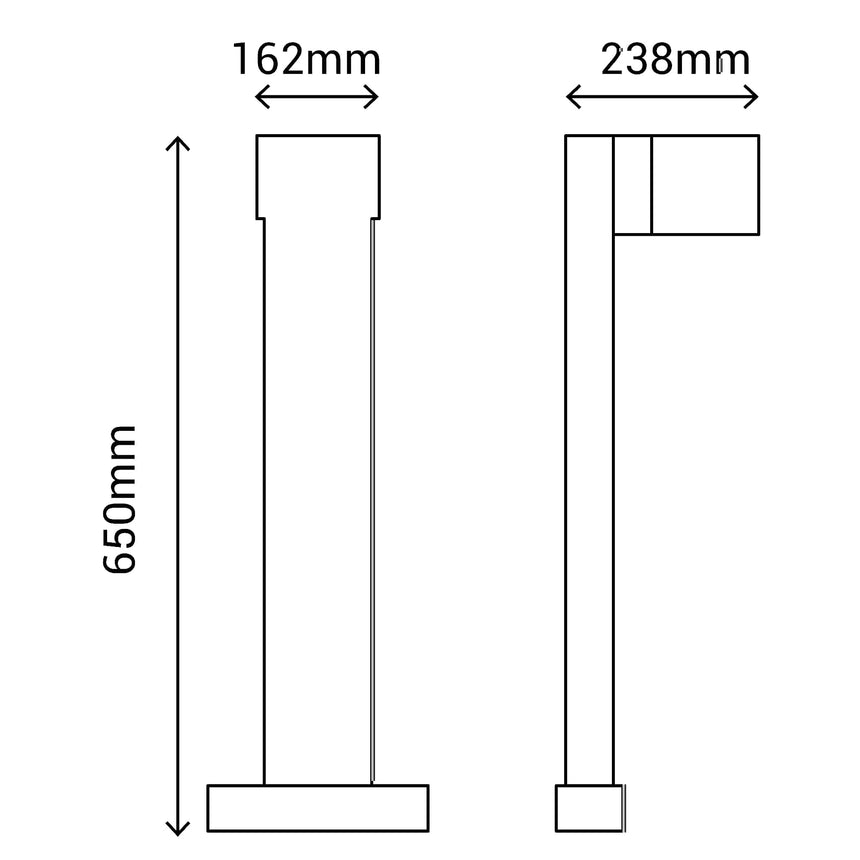 Sulion Naya Beacon IP54 650mm 12W - NAYA 400065