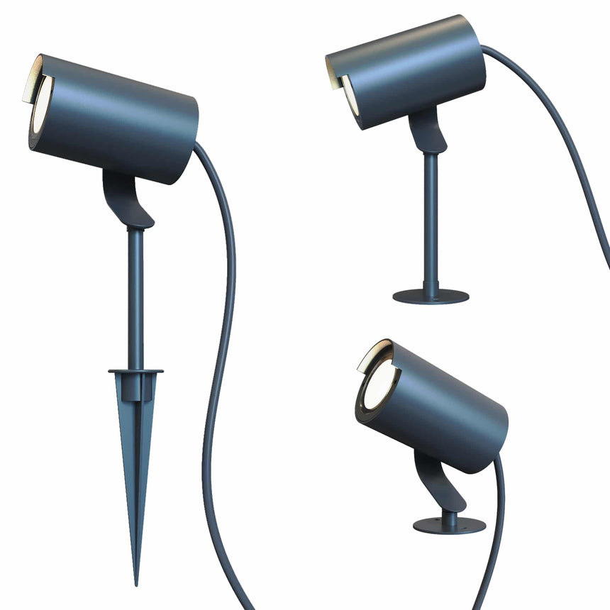 Sulion Yuka Proyector pincho estaca exterior jardín IP65 GU10 400091