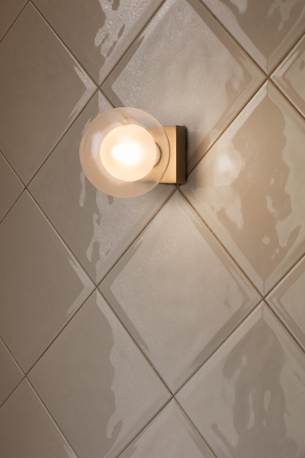Faro PERLA Old gold wall lamp 40085