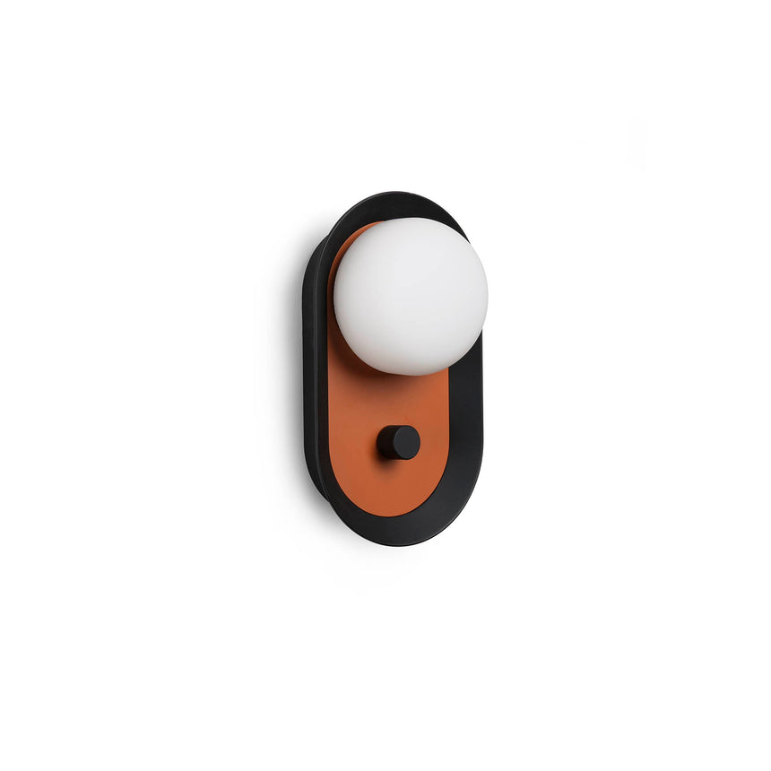 Lámpara de pared aplique Faro Maya LED 2700K terracota — ref. 40104 (6)