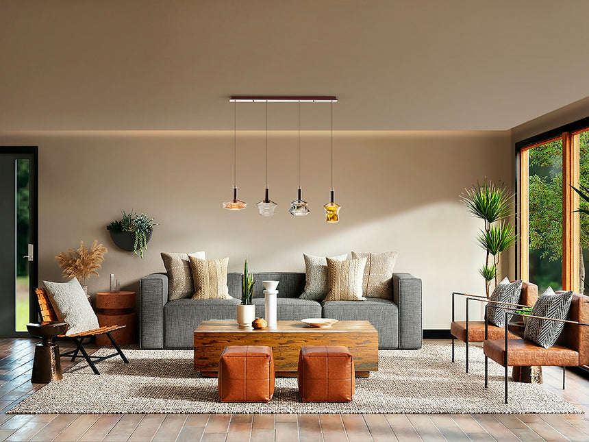 Schuller Scarlett 4-Light Lamp Colors 403269