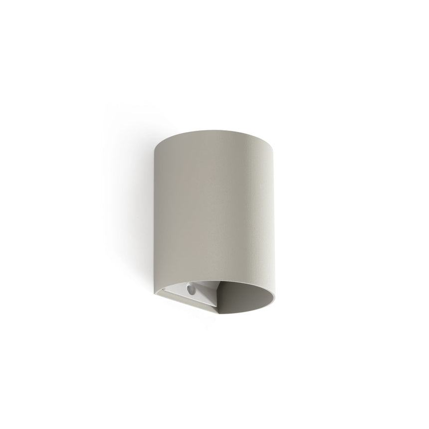Lámpara de pared aplique Faro Sole GU10 LED gris 40524