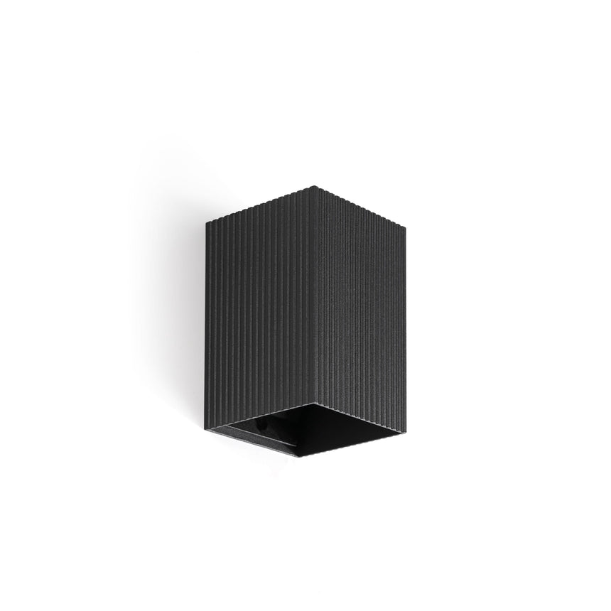 Lámpara de pared aplique Faro Lune GU10 LED negro 40535