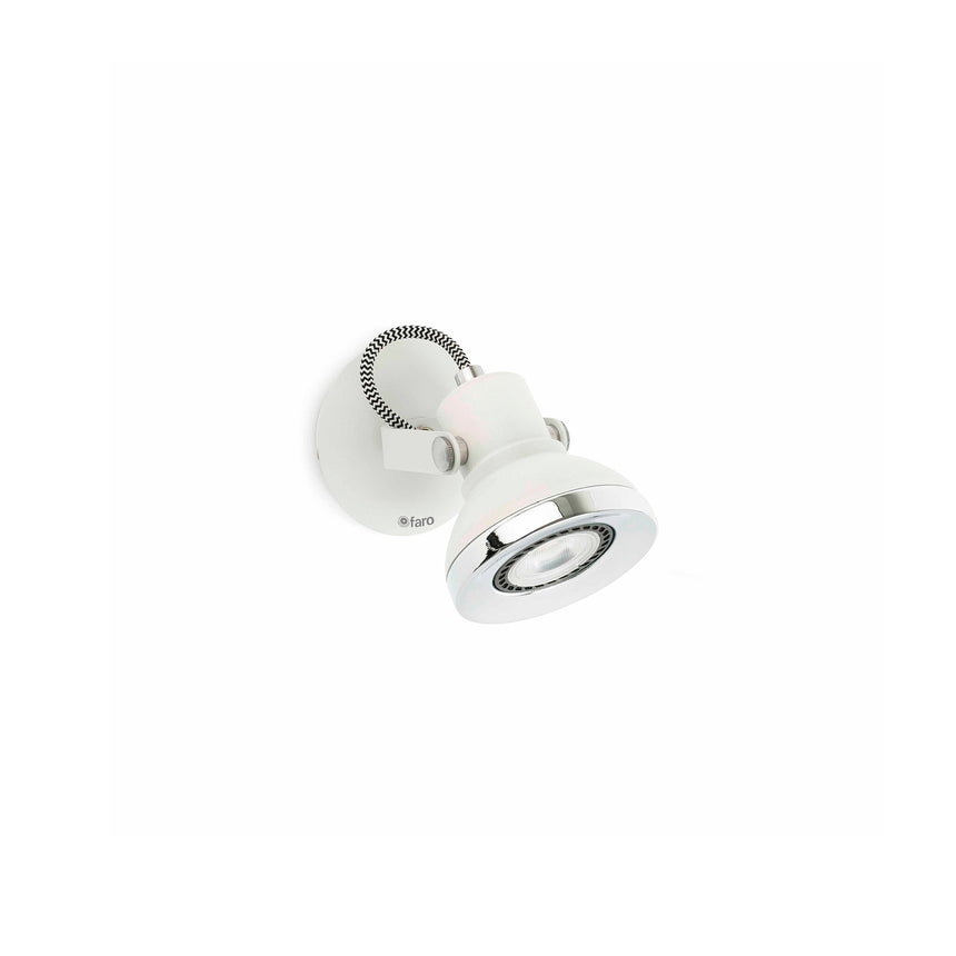 Faro RING White wall lamp 40550