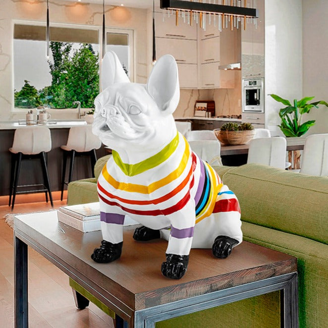 Schuller Frenchi Bull francés blanco y rayas de colores 408374