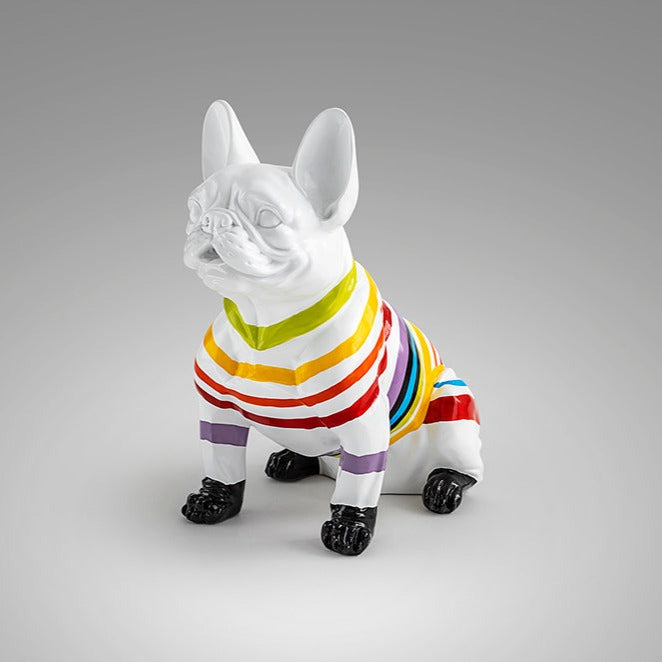 Schuller Frenchi Bull francés blanco y rayas de colores 408374