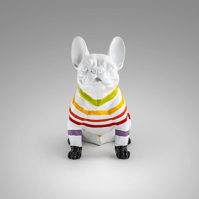 Schuller Frenchi Bull francés blanco y rayas de colores 408374