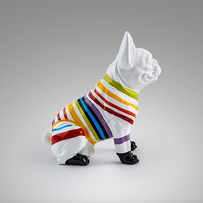 Schuller Frenchi Bull francés blanco y rayas de colores 408374