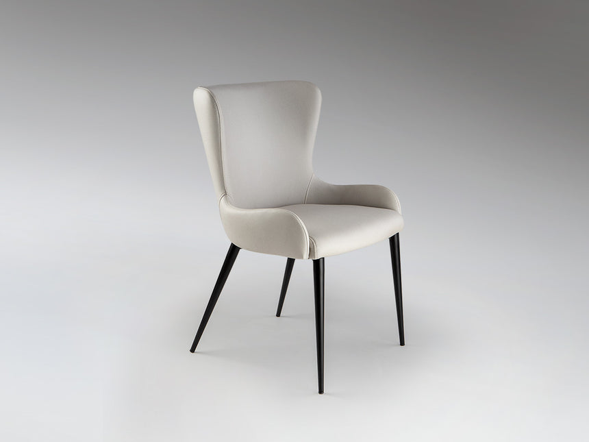 Silla Schuller Telma negro y blanco 53x83cm 408523 - vista alternativa
