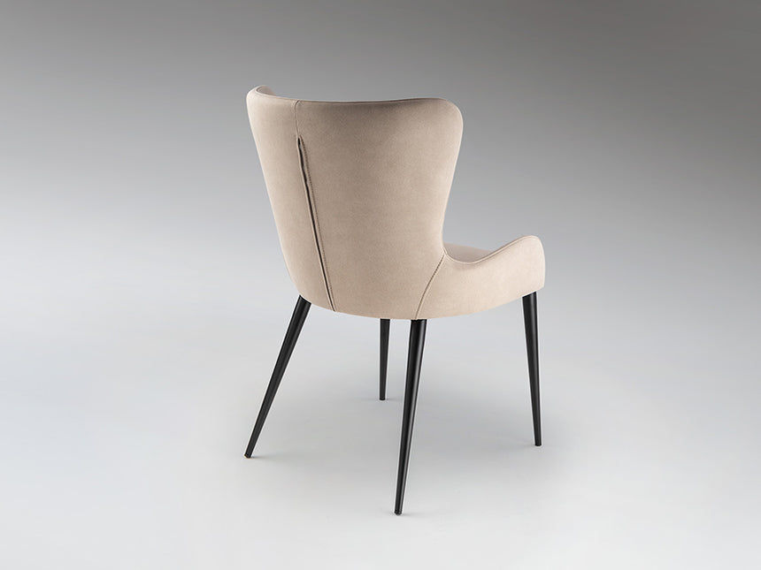 Silla Schuller Telma negro y beige 53x83cm 408530 - imagen 4