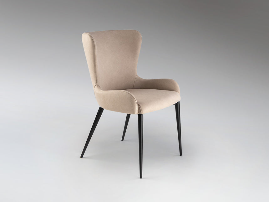 Silla Schuller Telma negro y beige 53x83cm 408530 - vista alternativa