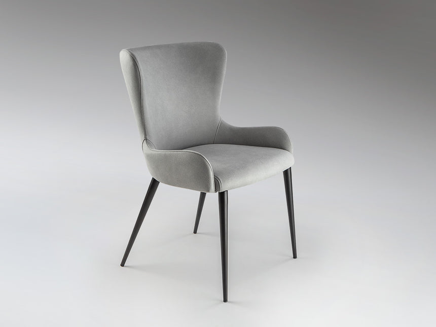 Silla Schuller Telma negro y gris 53x83cm 408547 - vista alternativa