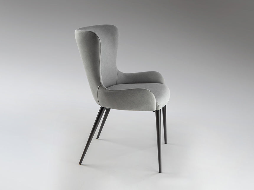 Silla Schuller Telma negro y gris 53x83cm 408547 - imagen 3