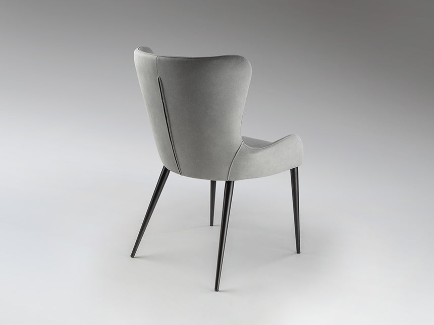 Silla Schuller Telma negro y gris 53x83cm 408547 - imagen 4