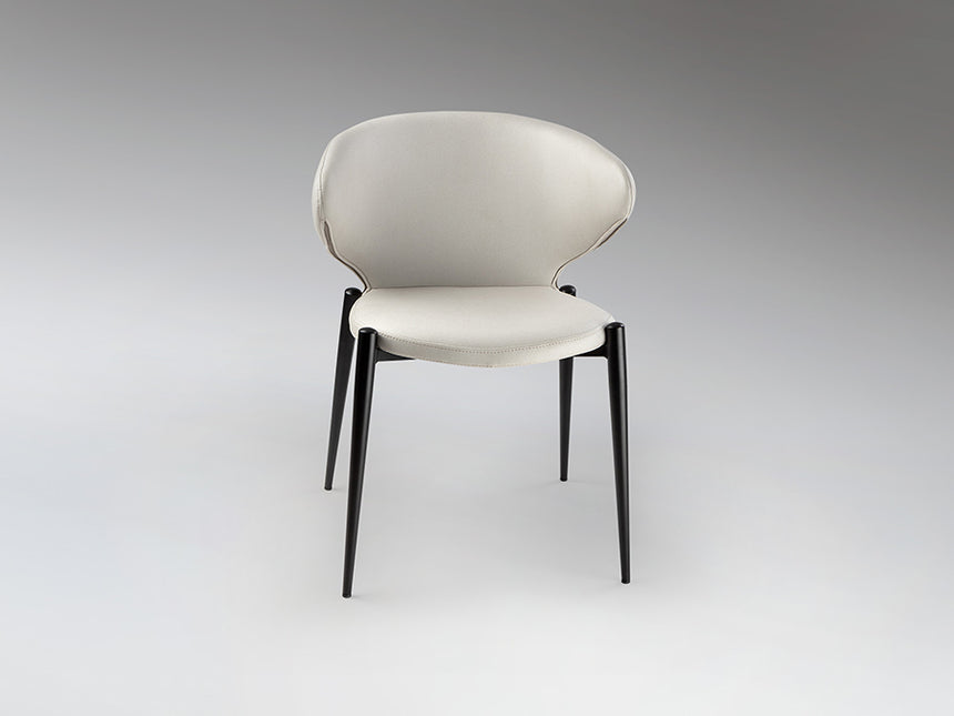 Silla Schuller Alize negro y blanco 56x75cm 408639 - imagen 5