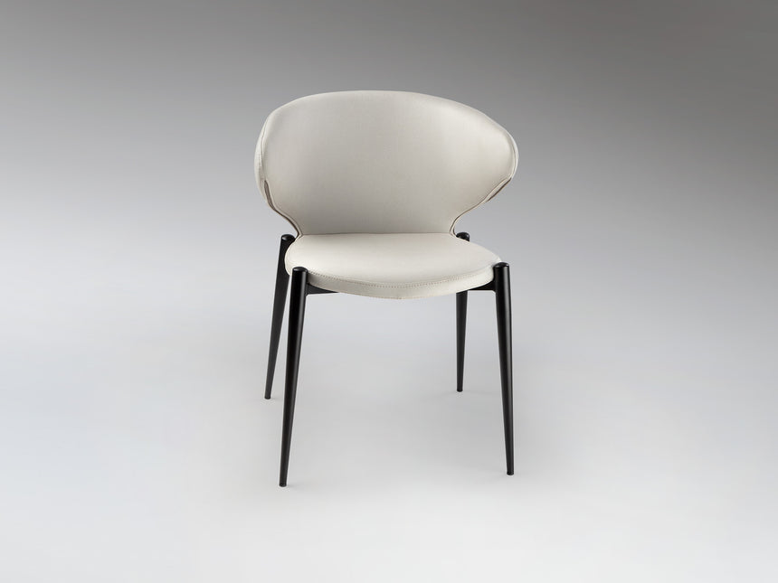 Silla Schuller Alize negro y blanco 56x75cm 408639 - ambiente