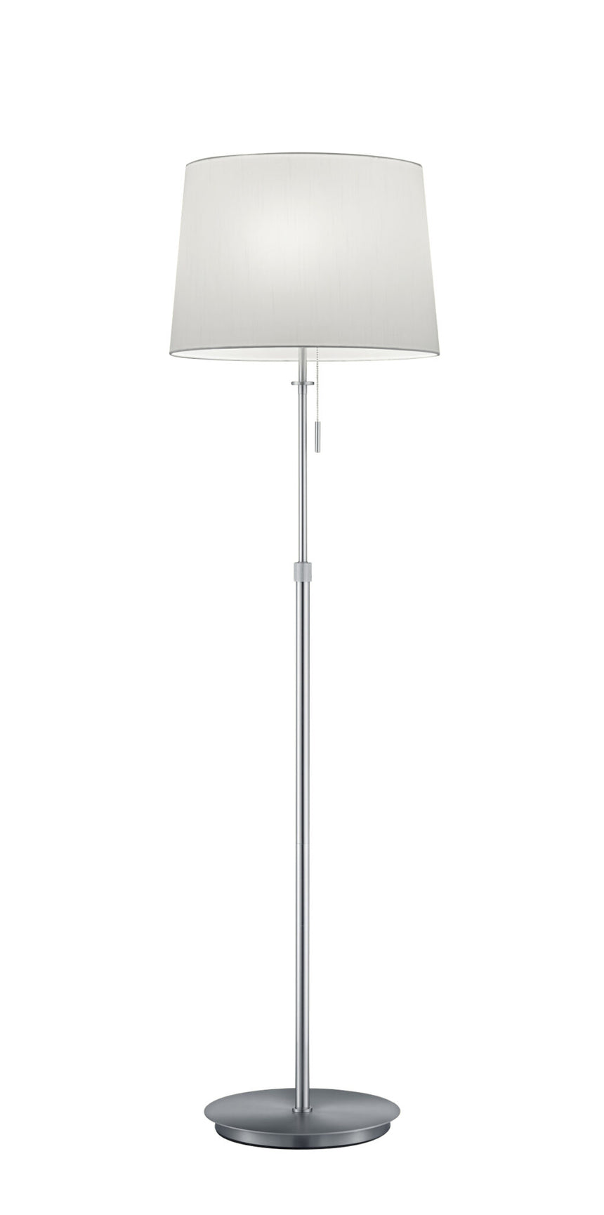 Trio Lyon Matte Nickel Metal Floor Lamp 409100307
