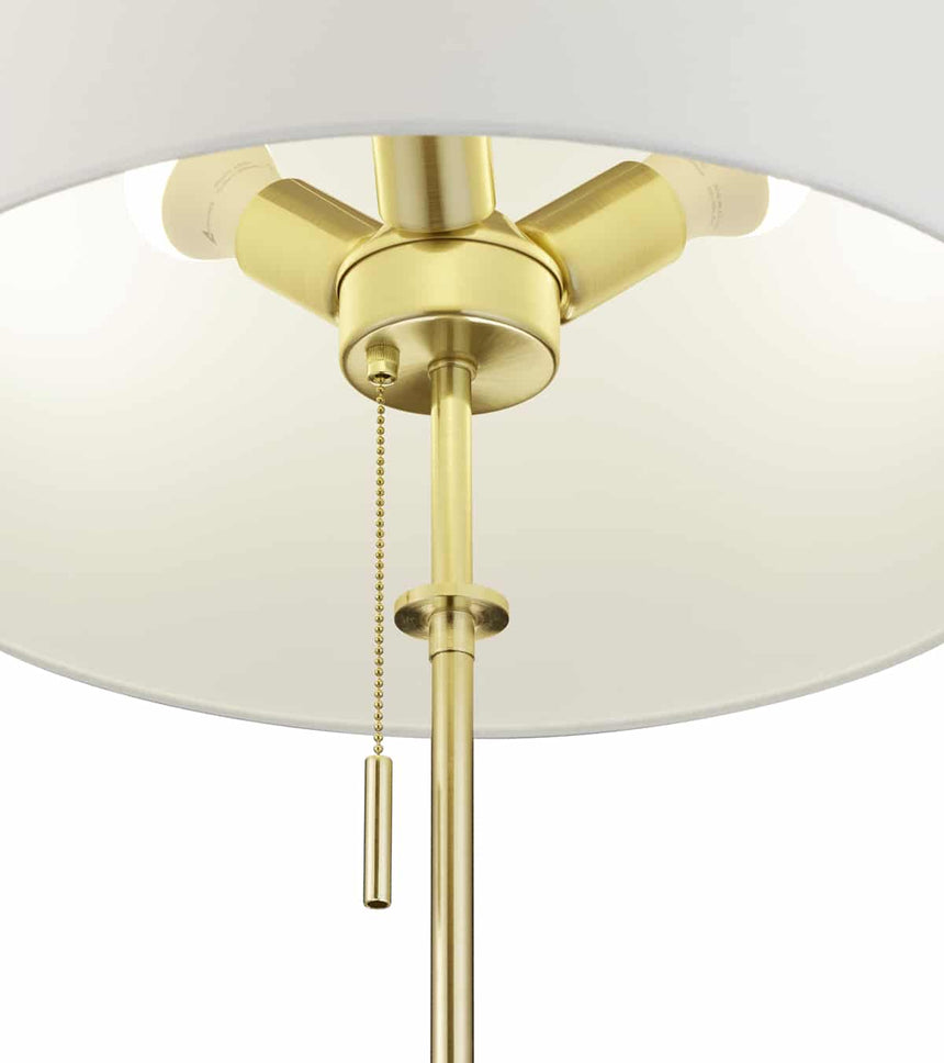 Trio Lyon Matte Bronze Metal Floor Lamp 409100308