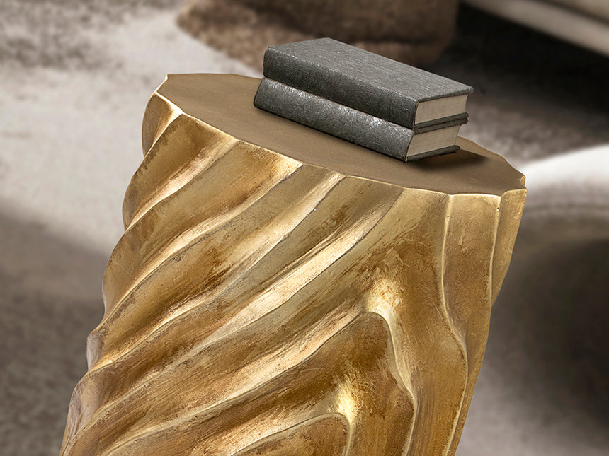 Mesa auxiliar Schuller Torsa oro 409346