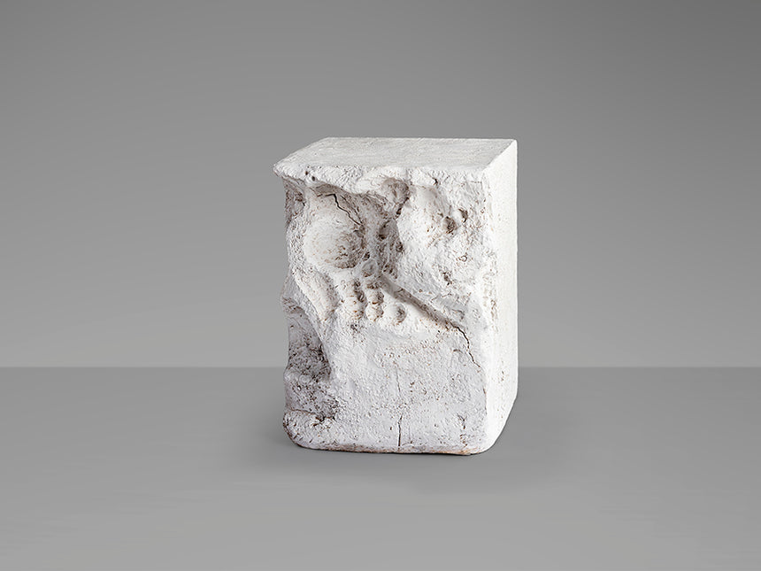 Mesa auxiliar Schuller Block blanco 40x51cm 409483