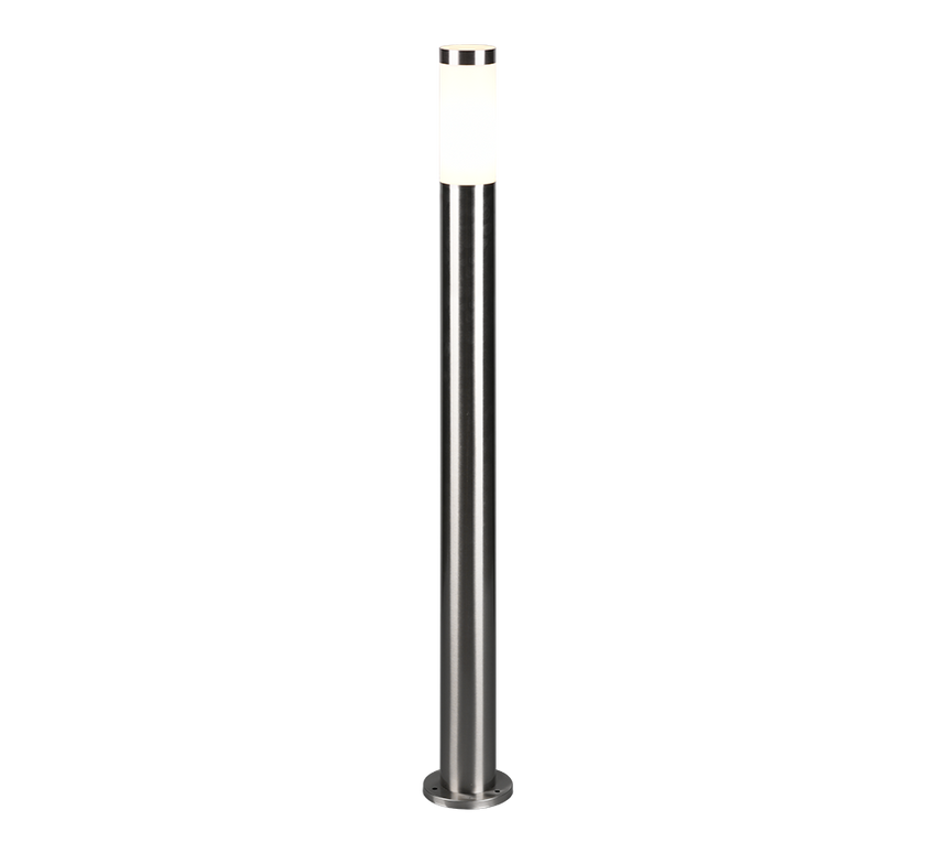 Baliza de exterior Trio Trioto LED níquel mate 3000K IP44 80cm 4