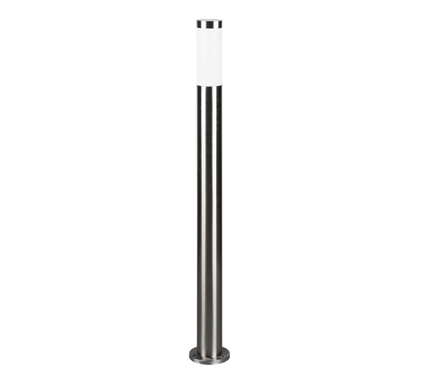 Baliza de exterior Trio Trioto LED níquel mate 3000K IP44 80cm 409760107