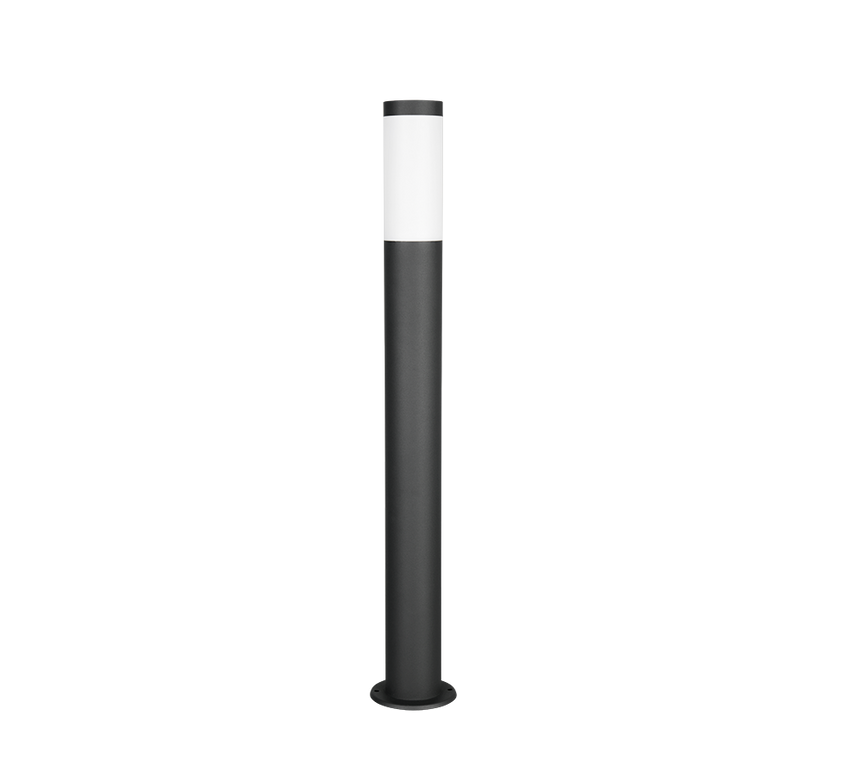 Baliza de exterior Trio Trioto LED negro mate 2700K IP44 80cm 409760132