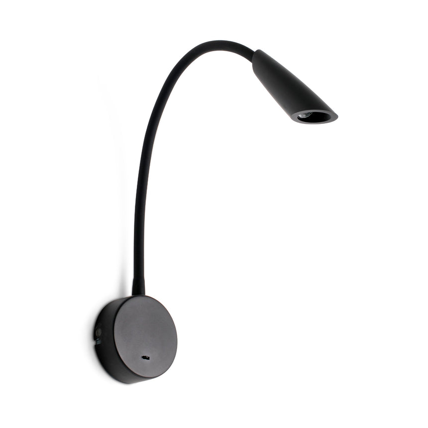 Faro BOKEN Black reader wall lamp 41032