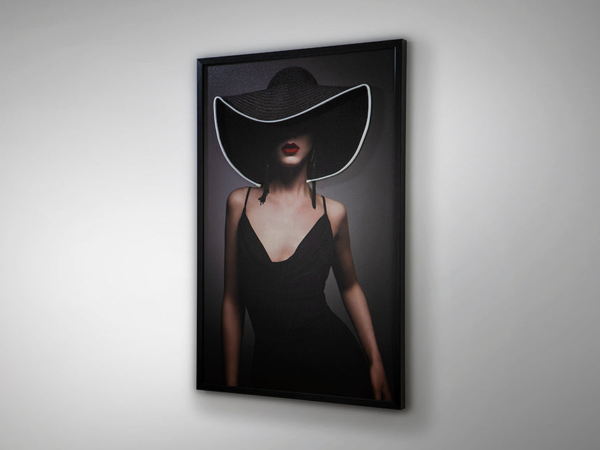 Cuadro con luz LED Pamela 80x120 411578