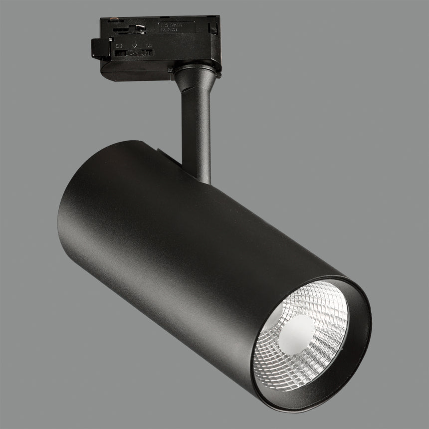 ACB Isquia Track light Negro LED COB 27W 3000K Orientable Trifásico R411720N