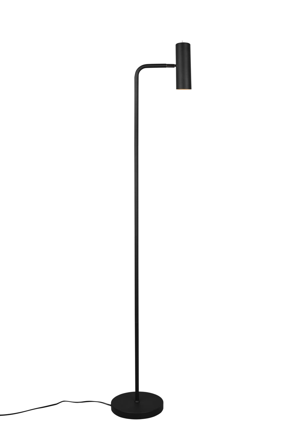 Trio Marley Black Mat Metal Floor Lamp 412400132