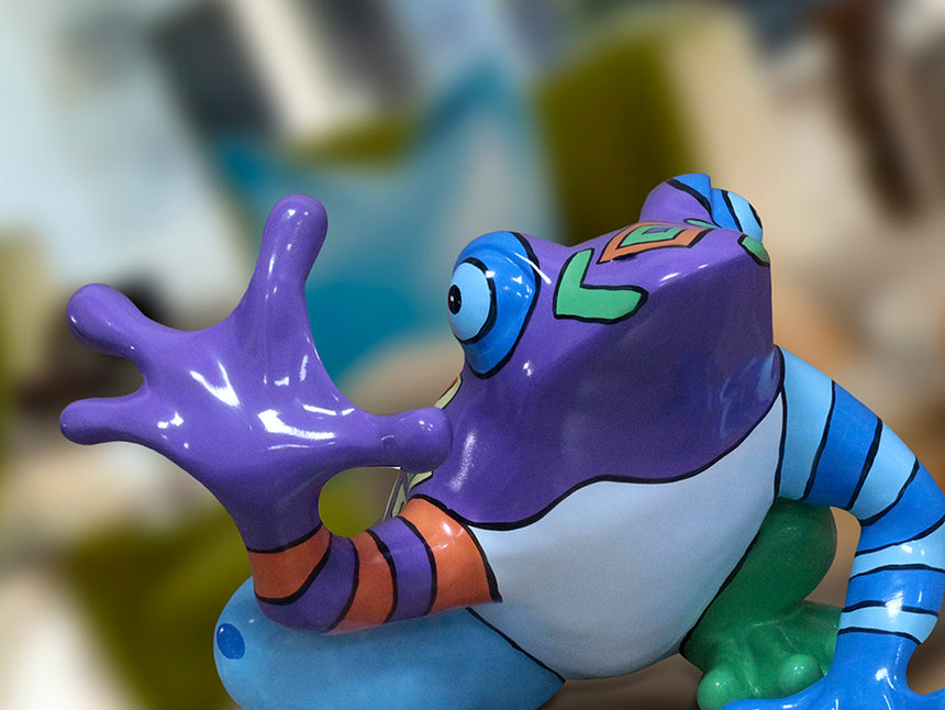Figura decorativa Schuller Ranita decoración: pop multicolor 32cm 414081 - imagen 4