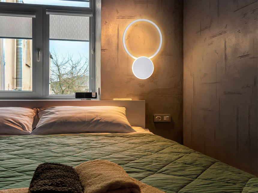 Lámpara aplique de pared Schuller Omnio LED blanco 3000K 414272 - vista alternativa