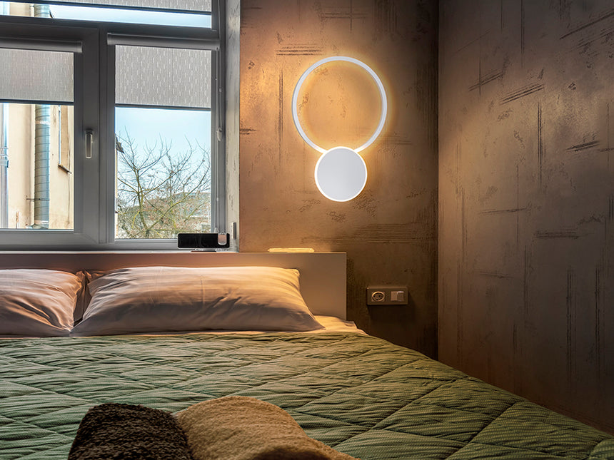 Lámpara aplique de pared Schuller Omnio LED blanco 3000K 414272 - imagen 3