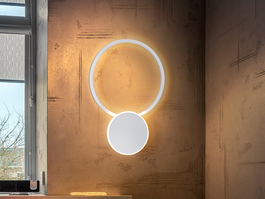 Schuller Omnio Lámpara pared aplique blanco 414272