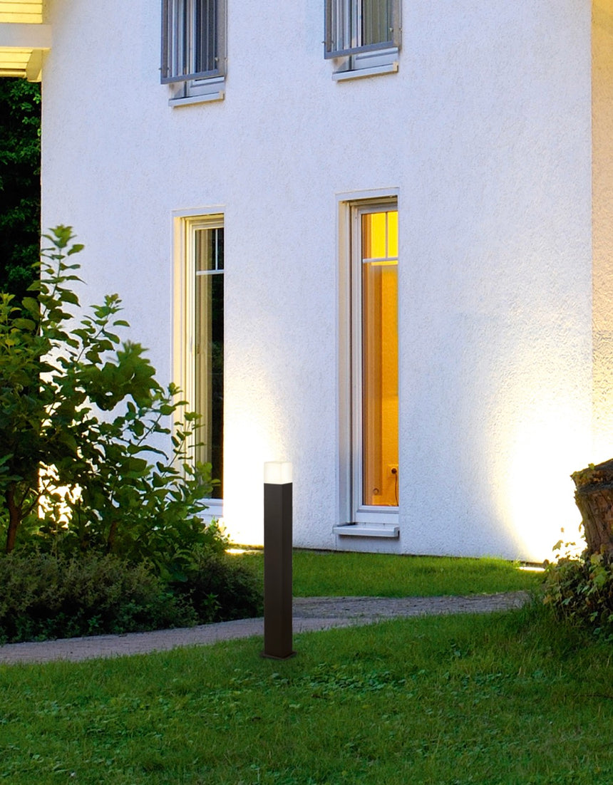 Trio Hudson Baliza LED de aluminio antracita 420060142