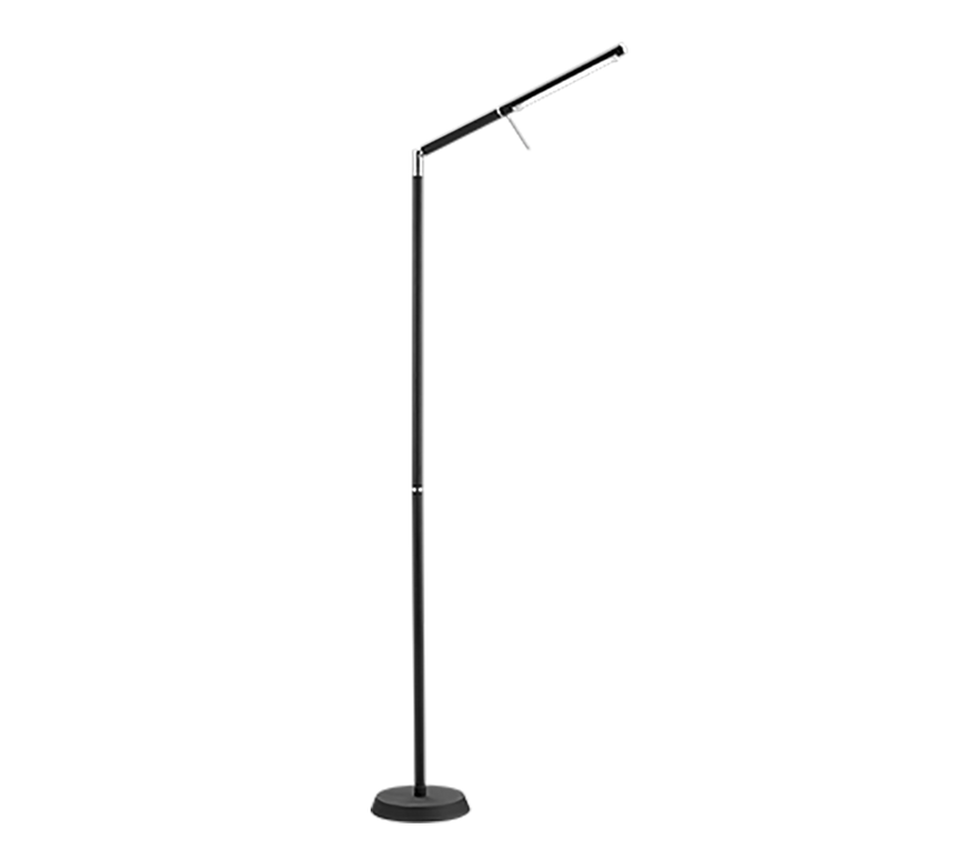 Trio Filigran Black Mat Metal LED Floor Lamp 420490132