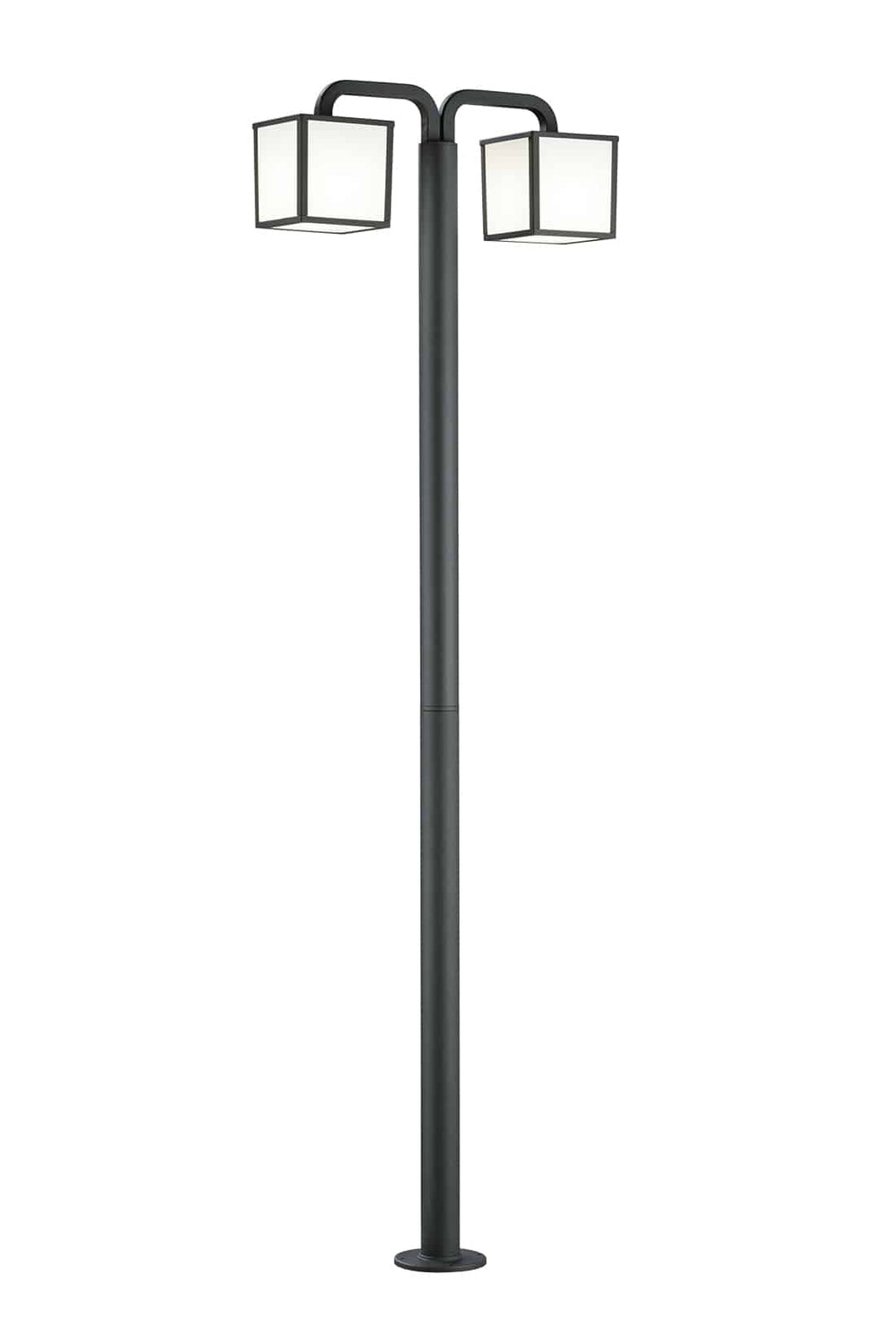 Trio Cubango Anthracite Aluminum LED Street Lamp 421560242