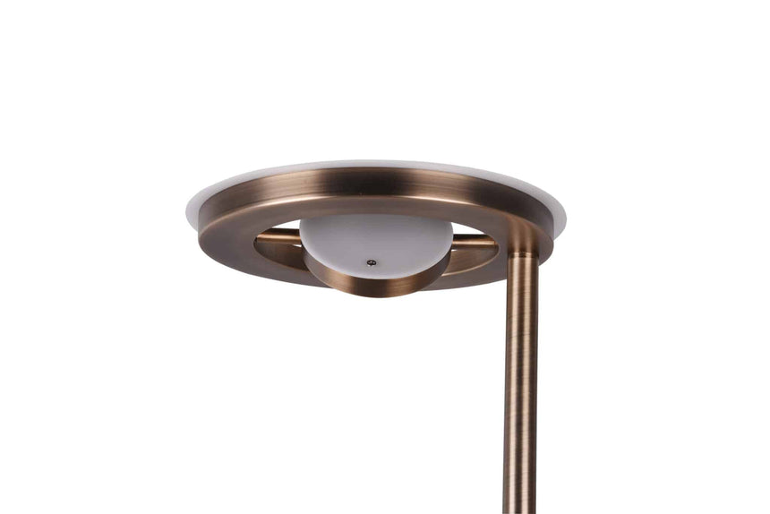 Trio Barrie Old Bronze Metal LED Floor Lamp 424210304