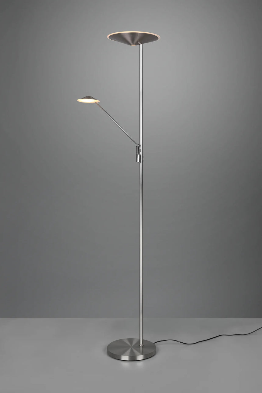 Trio Brantford LED Floor Lamp Grey 425610207