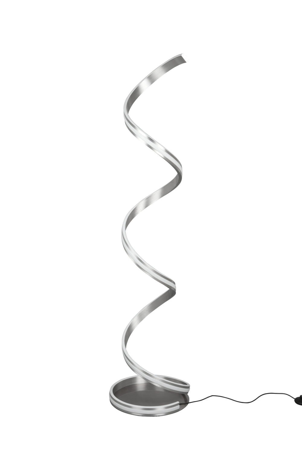 Trio Nuria LED matte nickel metal floor lamp 426219107