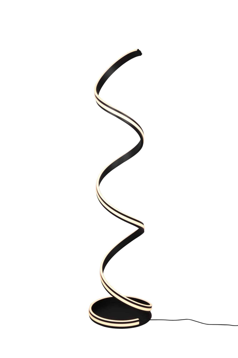 Trio Nuria Black mat metal LED floor lamp 426219132