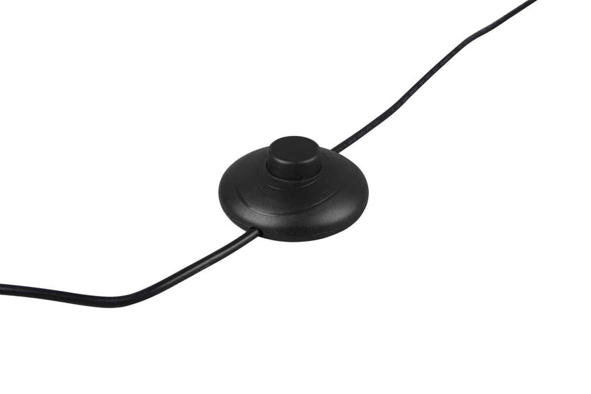 Trio Nuria Black mat metal LED floor lamp 426219132