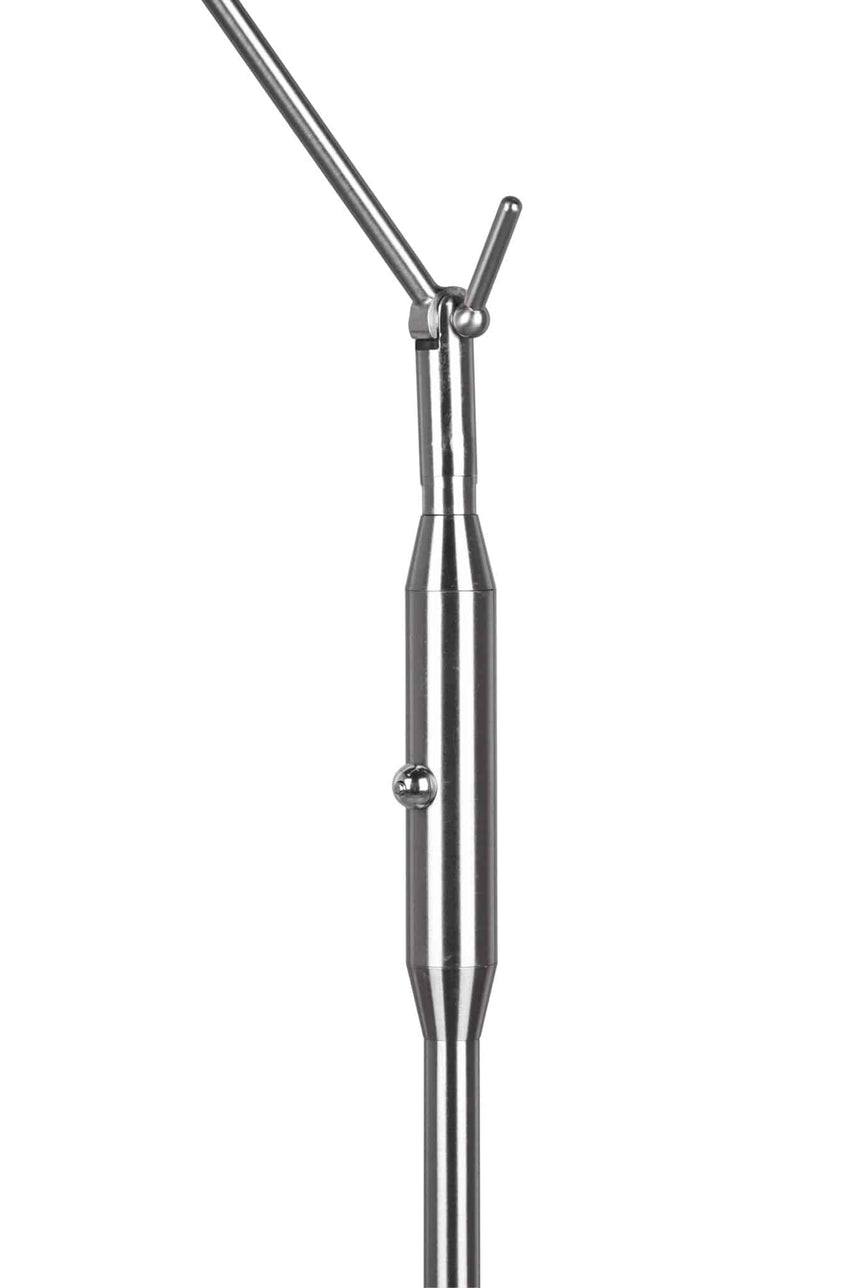 Trio Franklin Matte Nickel Metal LED Floor Lamp 426510107