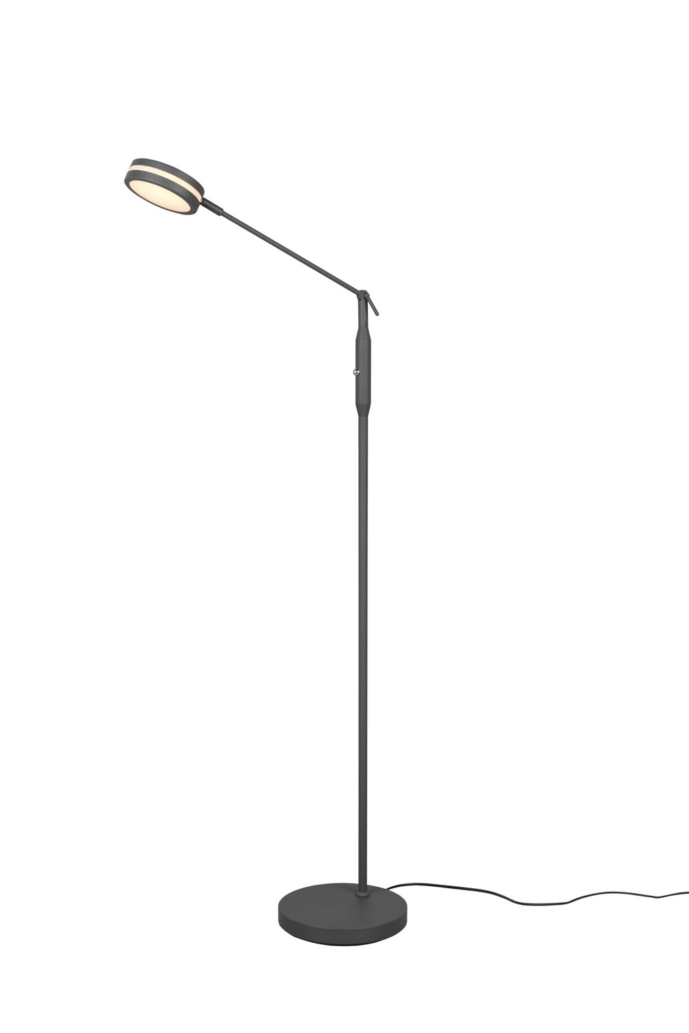 Trio Franklin Anthracite Metal LED Floor Lamp 426510142