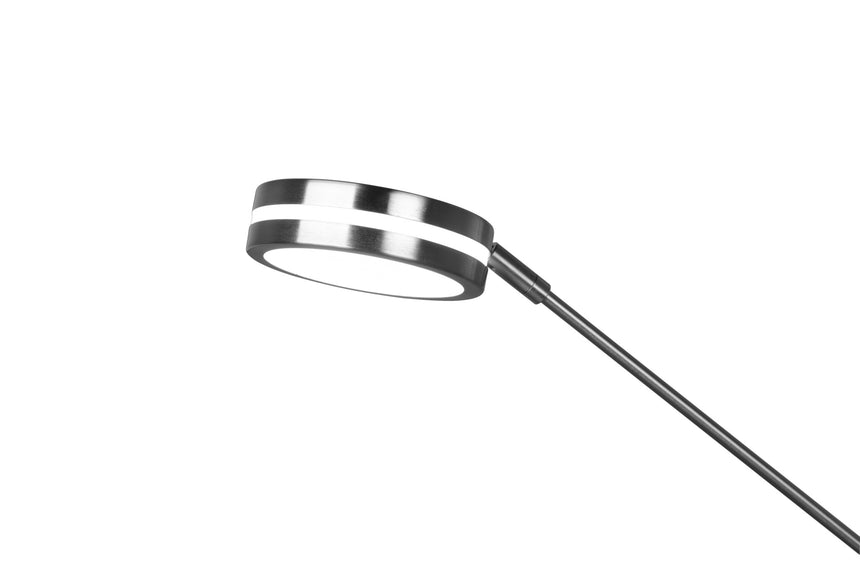 Trio Franklin Matte Nickel Metal LED Floor Lamp 426510207