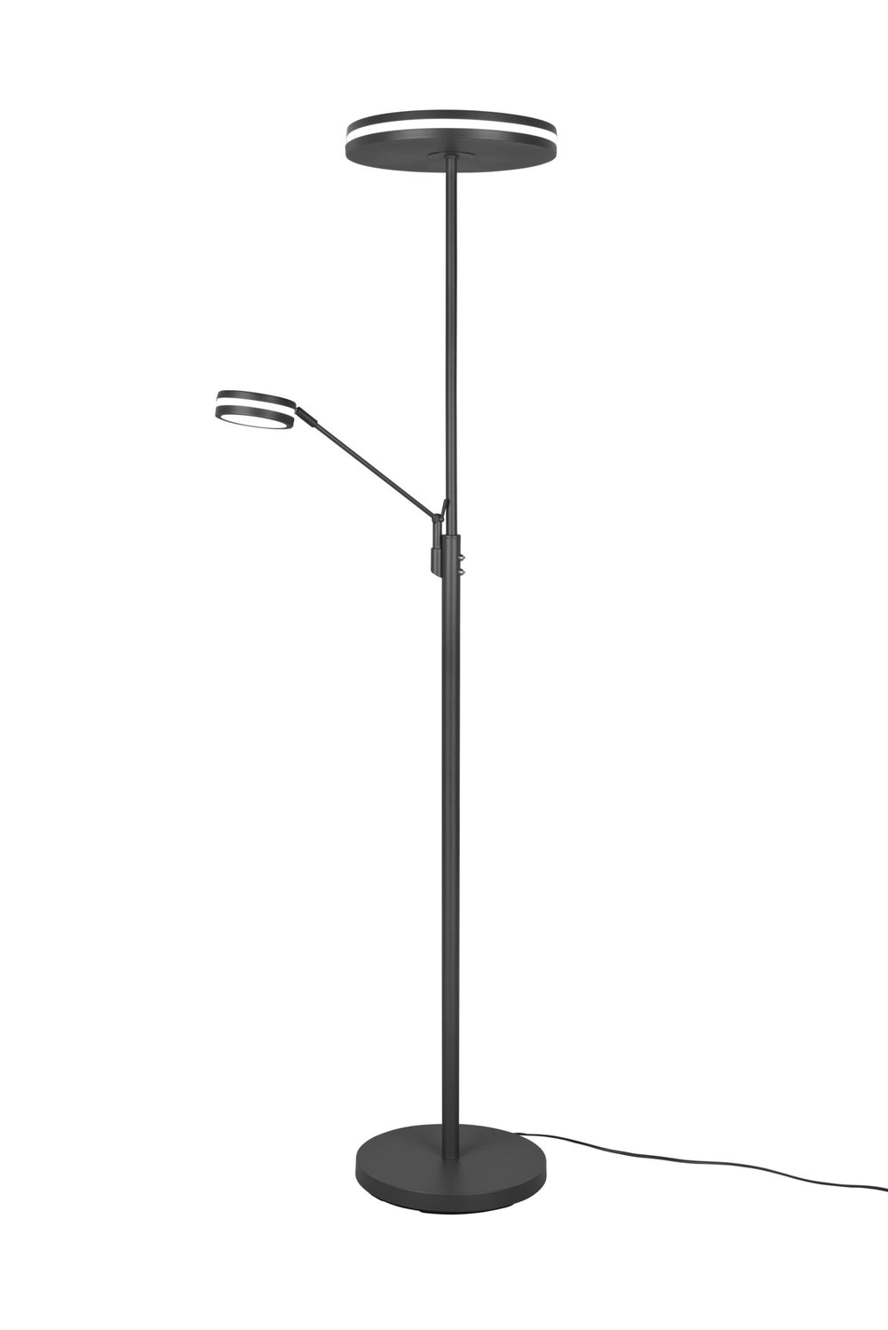 Trio Franklin Anthracite Metal LED Floor Lamp 426510242