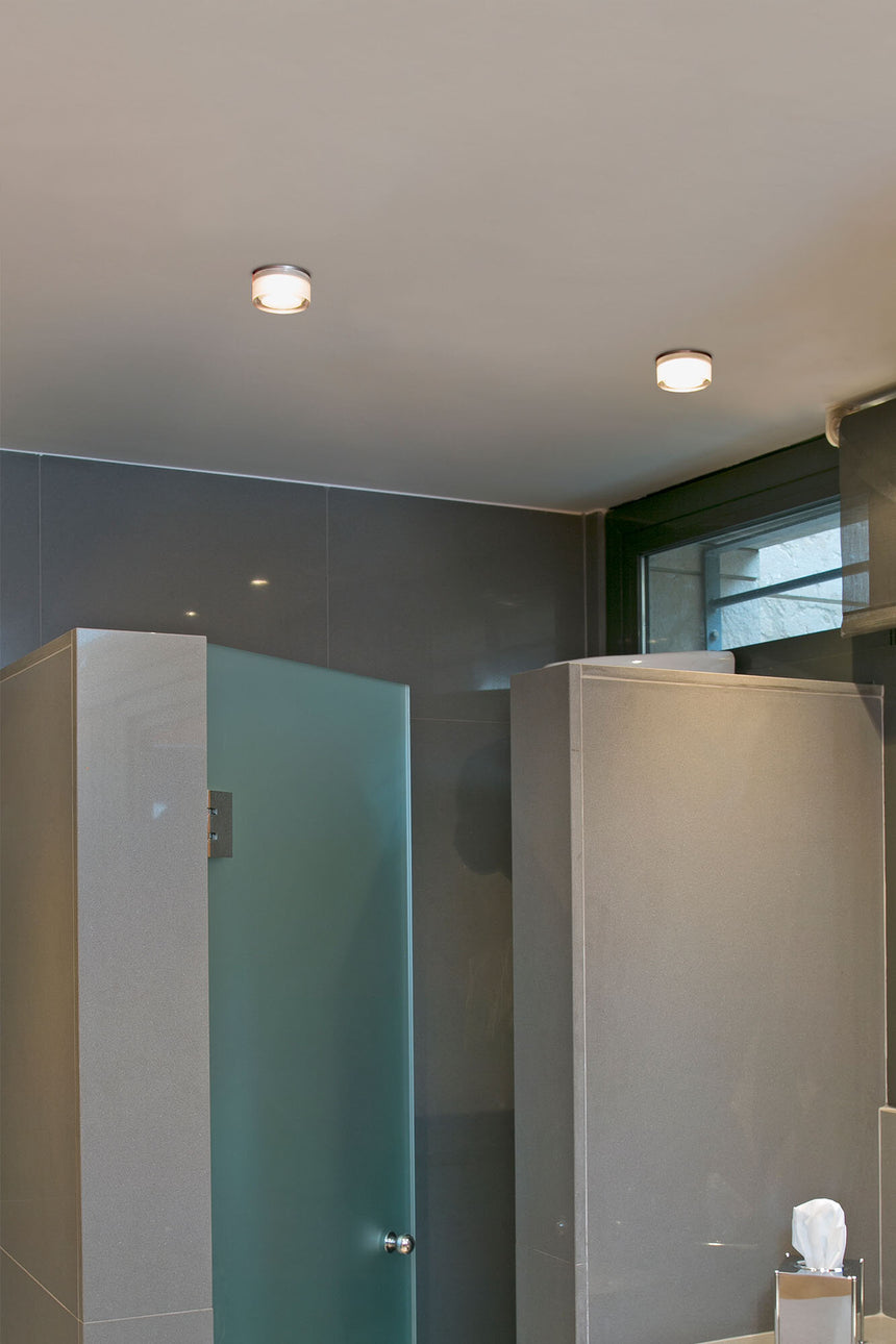 Faro EBBA Lámpara empotrable blanca y transparente 42919