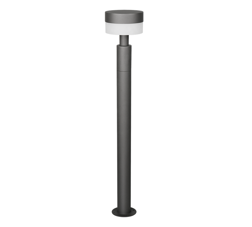 Baliza de exterior Trio Mackenzie LED antracita 3000K regulable IP54 95cm 430561