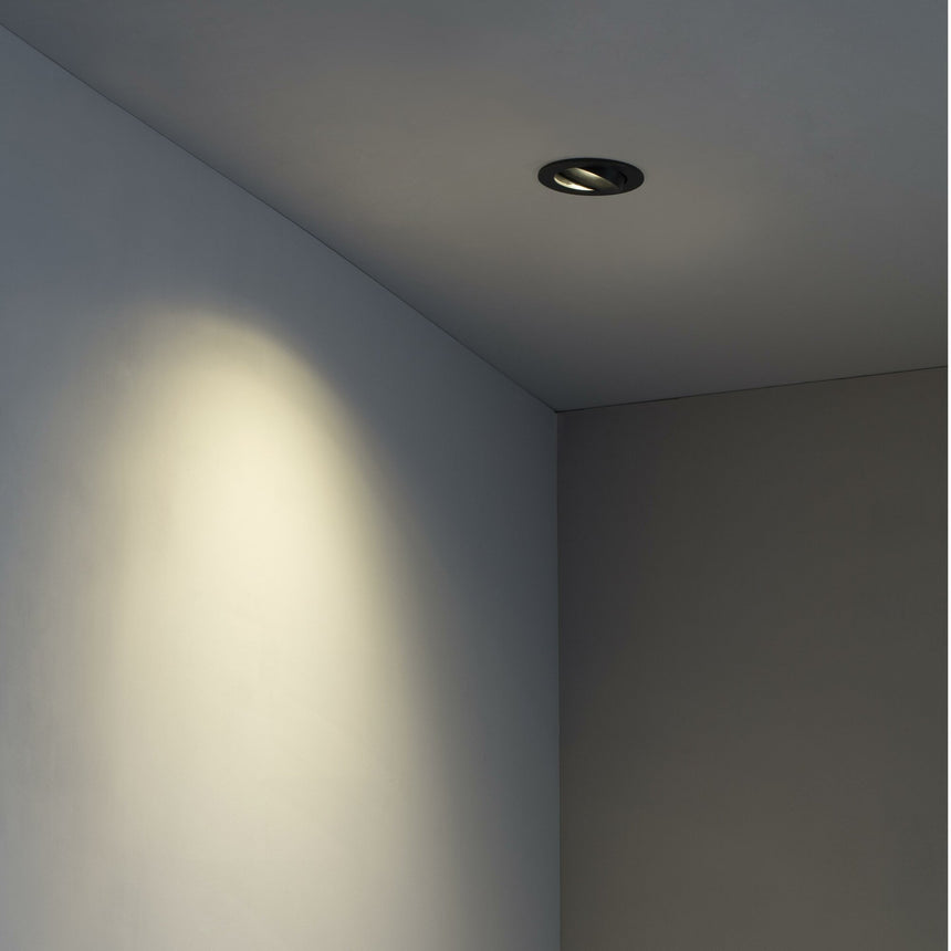 Faro ARGÓN R Black recessed lamp 43411